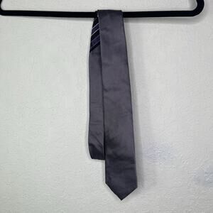 Egara Mens Neck Tie Purple 100% Silk, Formal, Business, Work, Office, Elegant